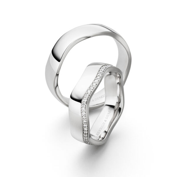 Wave Wedding Ring HER