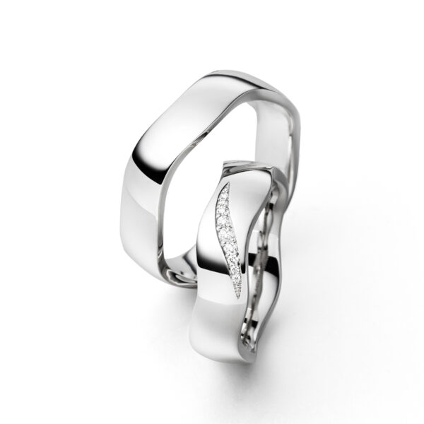 Wave Wedding Ring HER